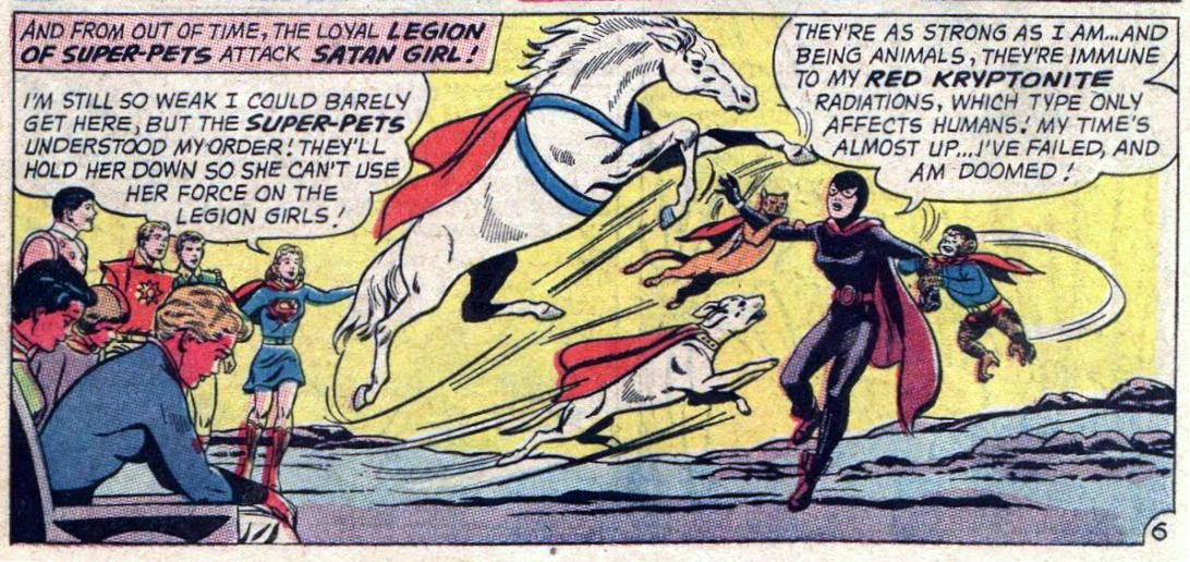 The Legion of Super-Pets vs. Satan Girl