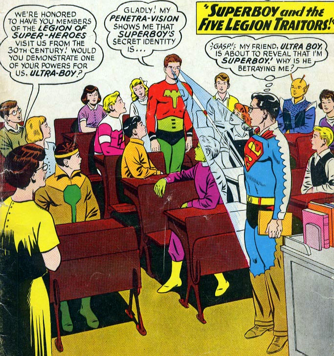 Superboy and the five Legion traitors