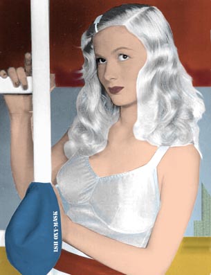 Veronica Lake as Dream Girl